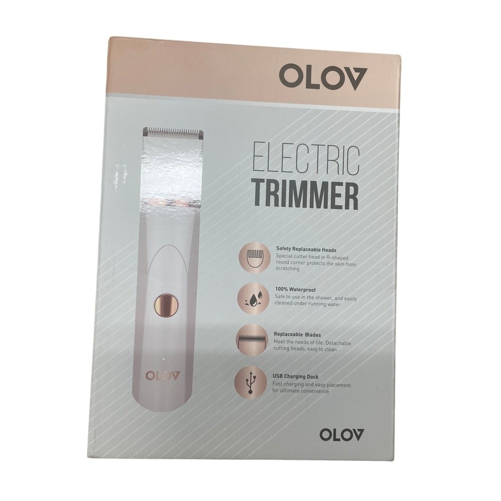 OLOV YP7032 Electric Trimmer Body Grooming USB Charging Dock Waterproof